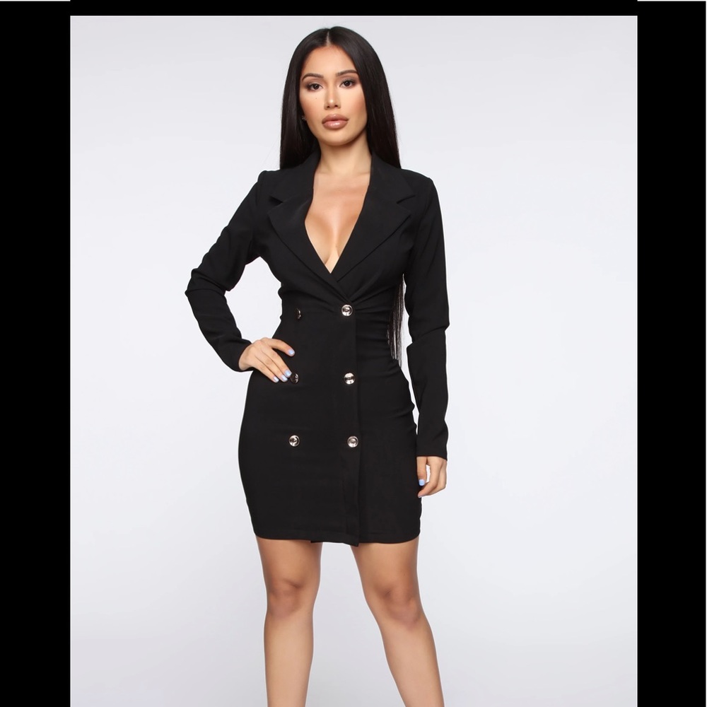 Fashion Nova blazer dress
